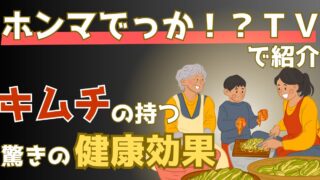 キムチパワーで健康に!知られざる万能食材キムチの驚きの効果とは【ホンマでっかTV】