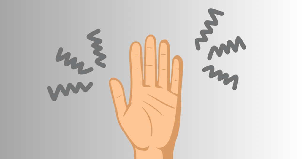 外的要因により老化した手