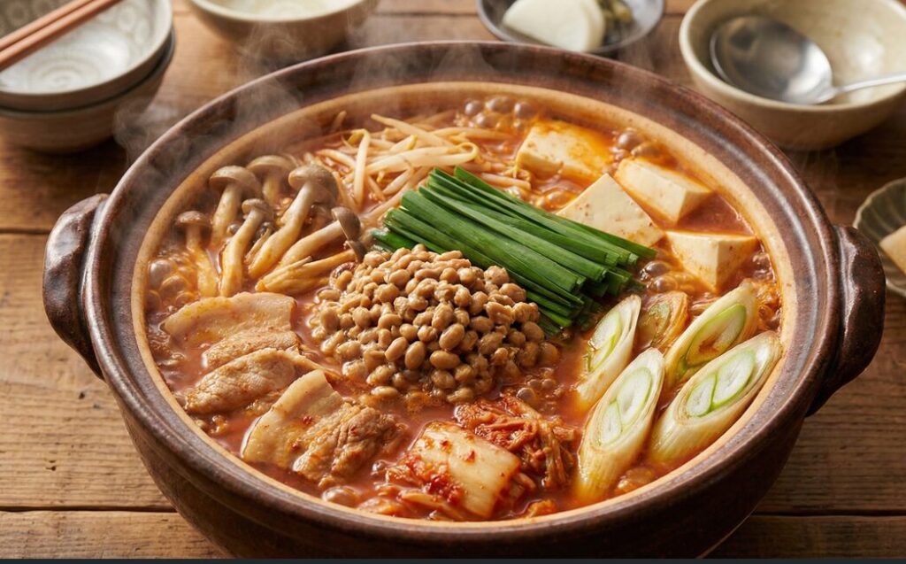 キムチ納豆鍋