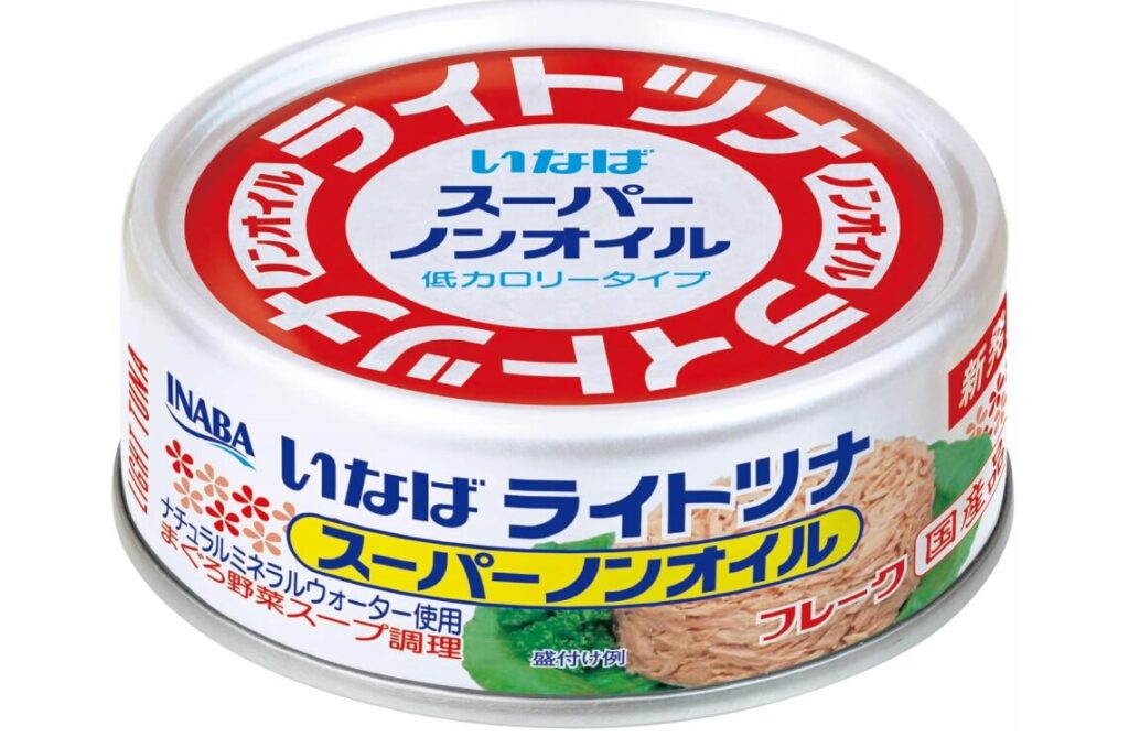 いなば 国産ライトツナスーパーノンオイル