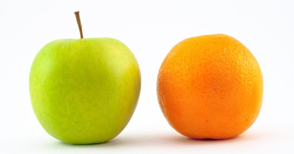 りんごとみかん