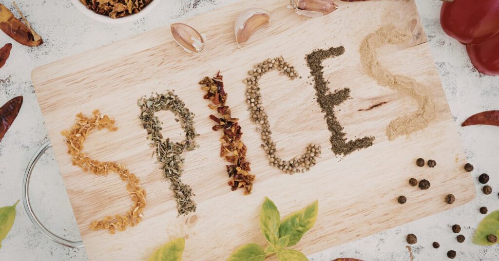 スパイスの数々