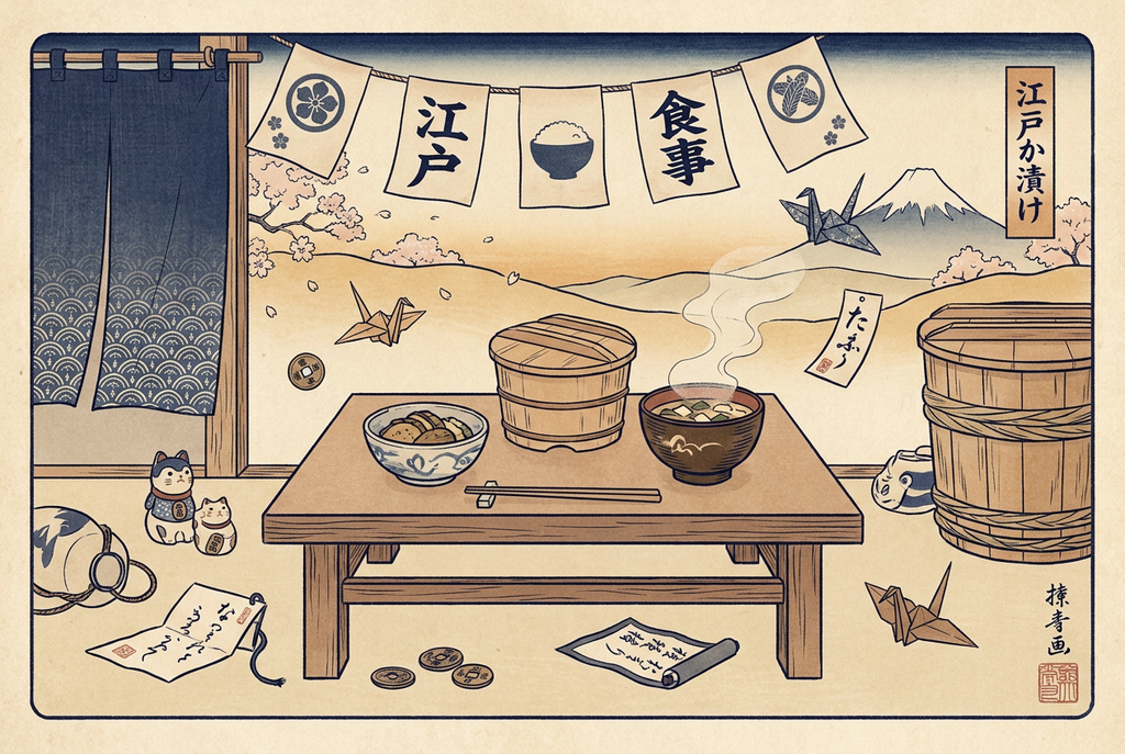 江戸時代の食卓