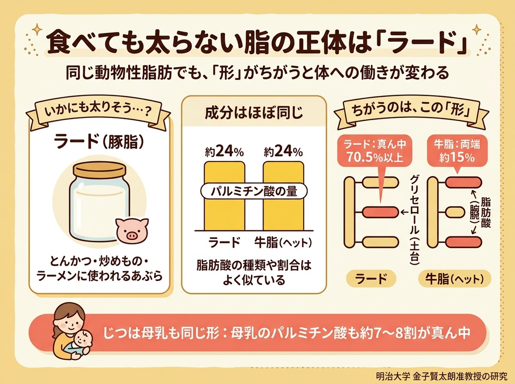 ラードの特徴